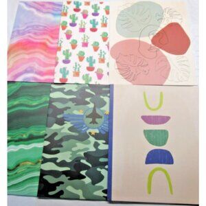 Lot of 200 RAMDOM Designs No Words 2-Pocket Paper Folder 8.5″X11″ by TopFlight